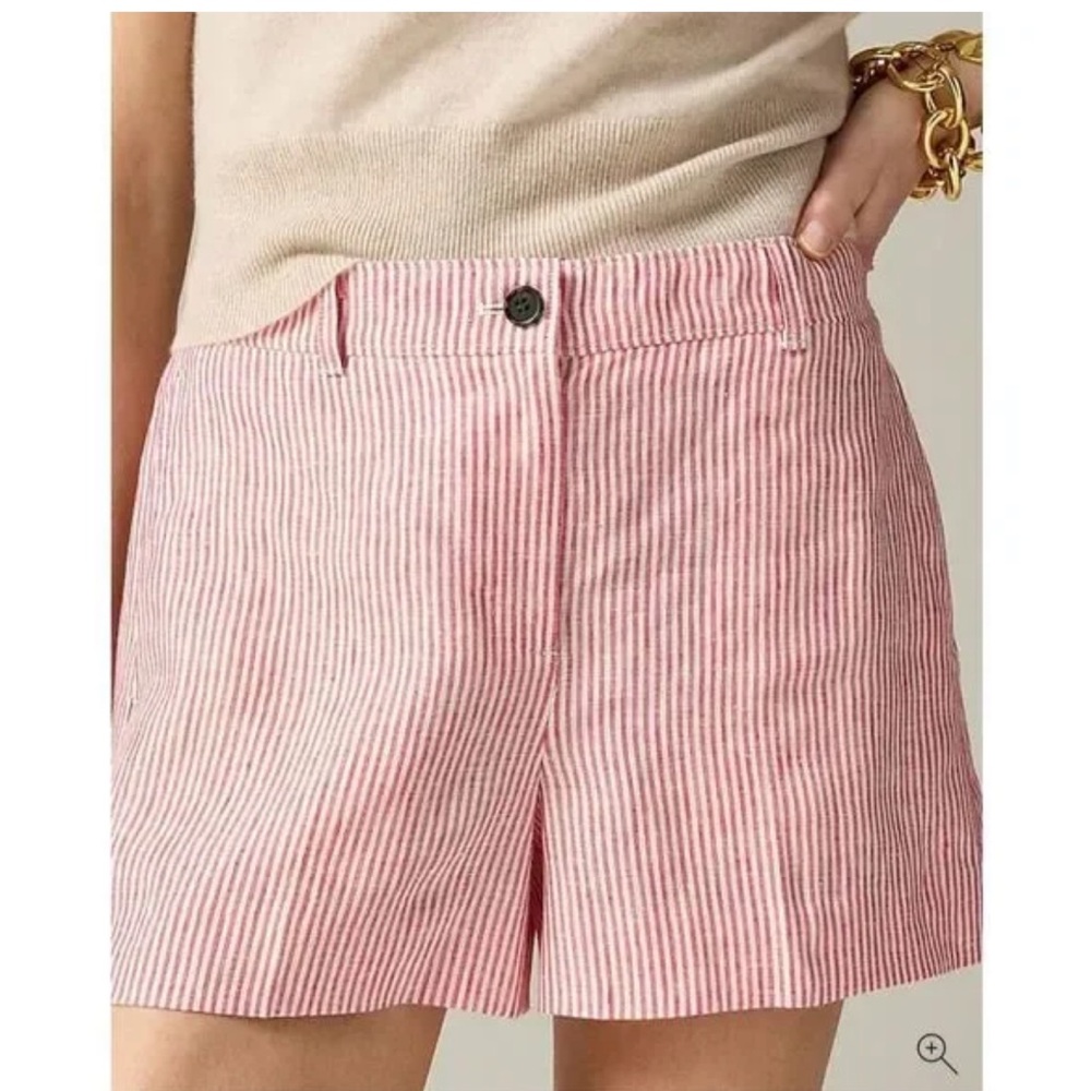 NWOT J. Crew Red Striped Women's Size Small